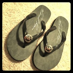 Michael Kors Graphic Logo Flip Flop